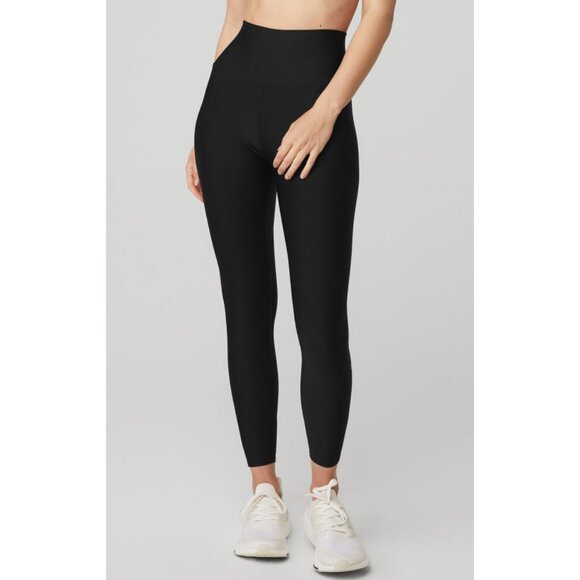 Alo 7/8 High-Waist Airlift Legging Black Hi-Rise Waisted Tights Skinny Pants M - Picture 1 of 10